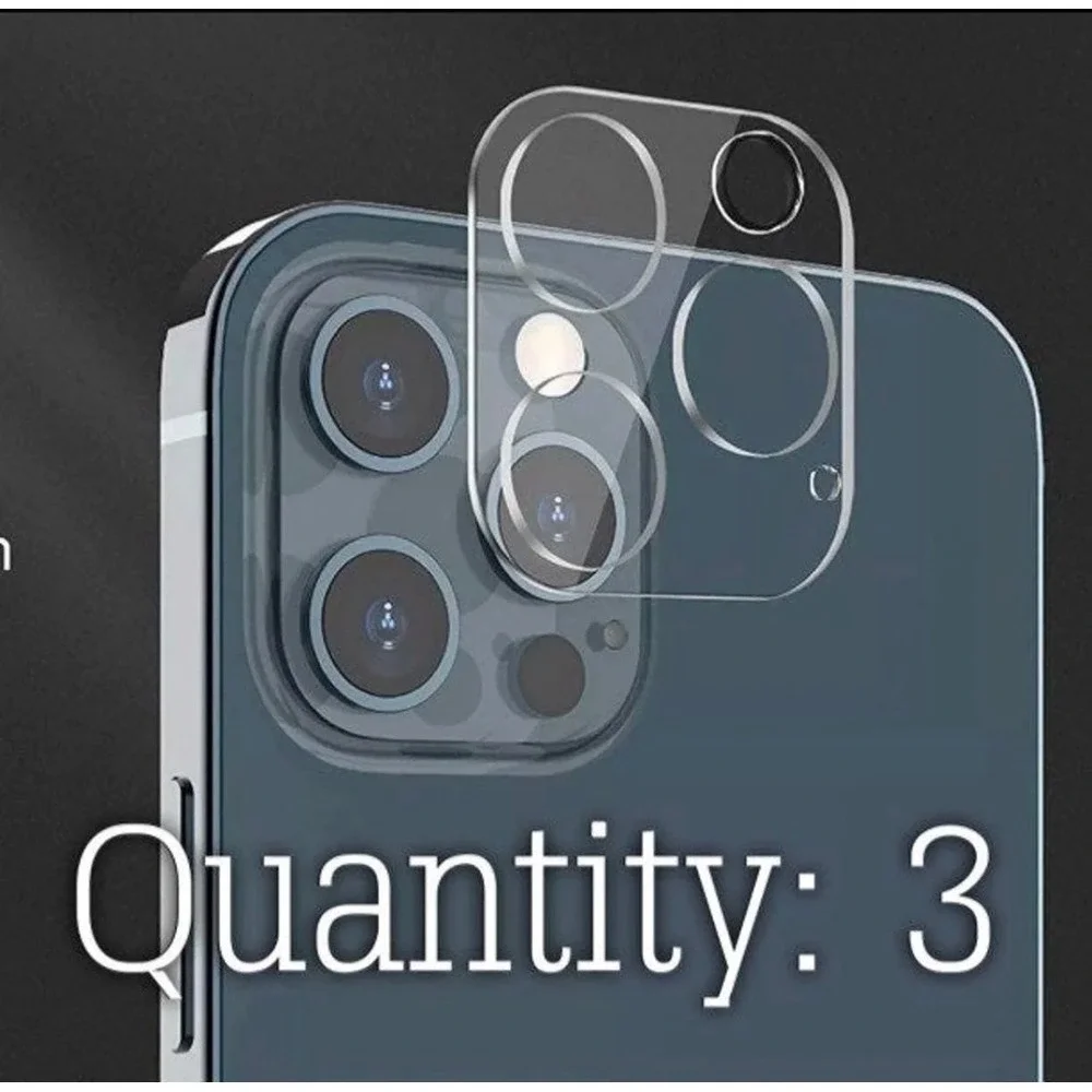 iPhone 12 Mini Camera Lens Screen Protector Case Tempered Glass